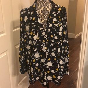 Ann Taylor Camp Shirt Size Large